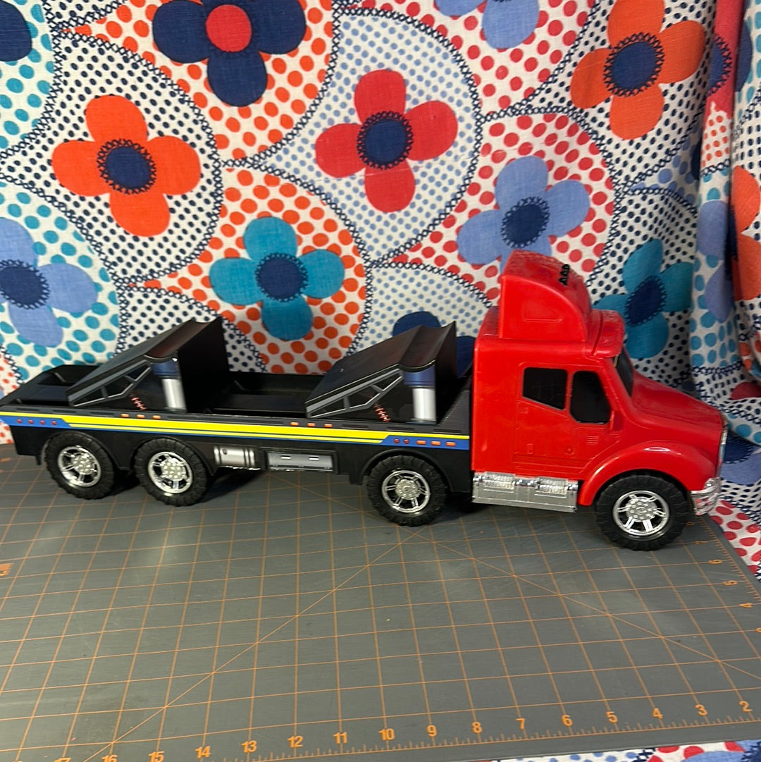 Large Plastic Hauler Truck, 23"l, Lights Up