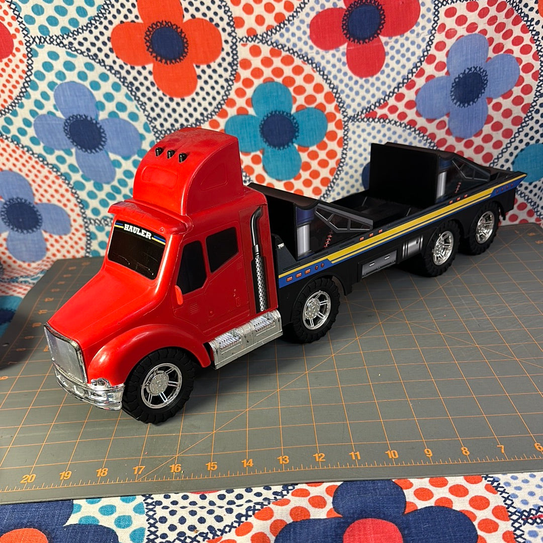 Large Plastic Hauler Truck, 23"l, Lights Up