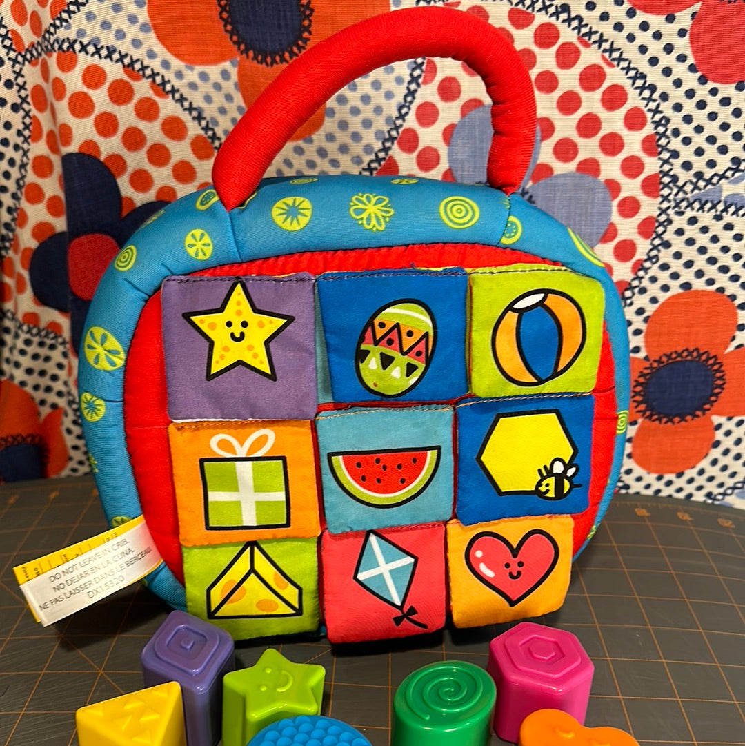 Melissa & Doug K's Kids Take-Along Shape Sorter