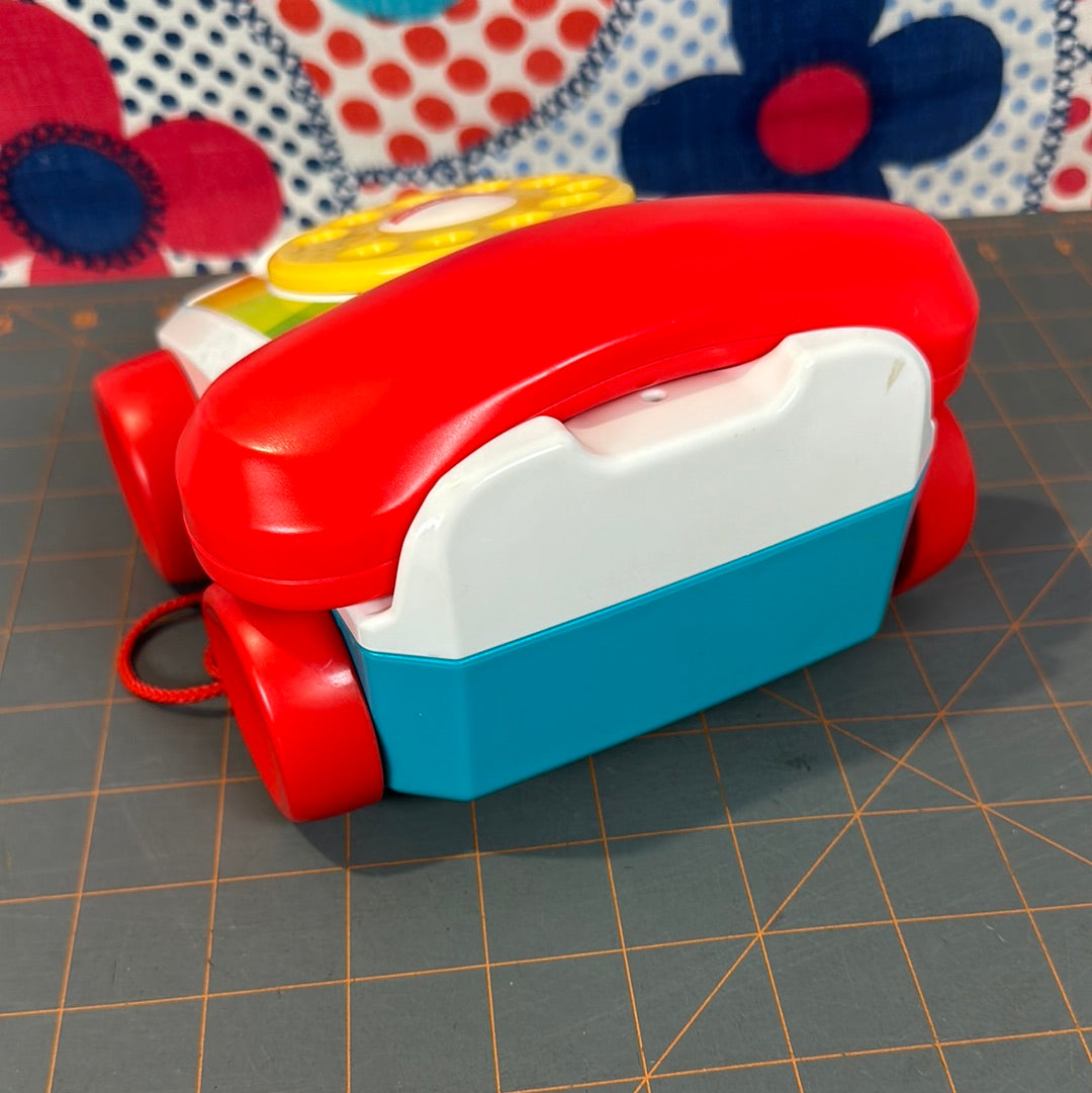 Fisher Price Rotary Dial Phone with Wheels