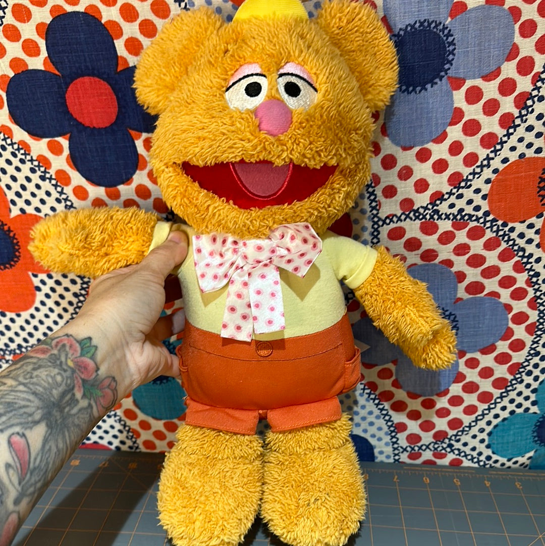 Disney Junior Muppet Babies, Wocka Wocka Fozzie, Plush, 14"