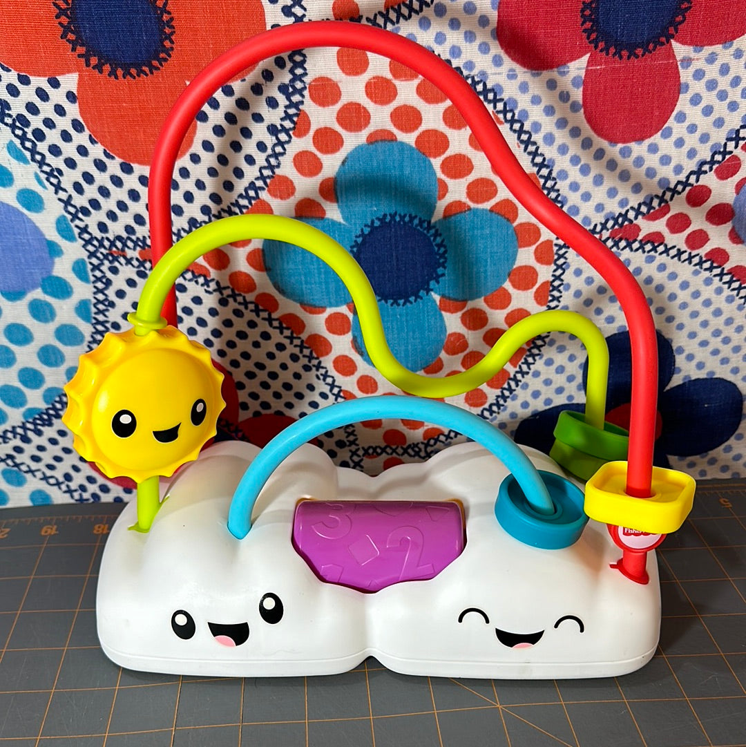 Fisher Price Chasing Rainbows Bead Maze
