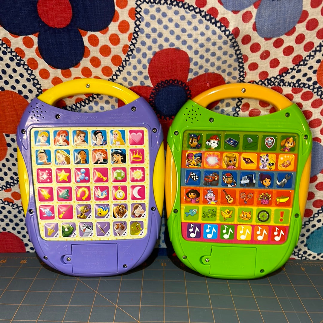(2) My First Smart Pad, Disney Princesses and Paw Patrol