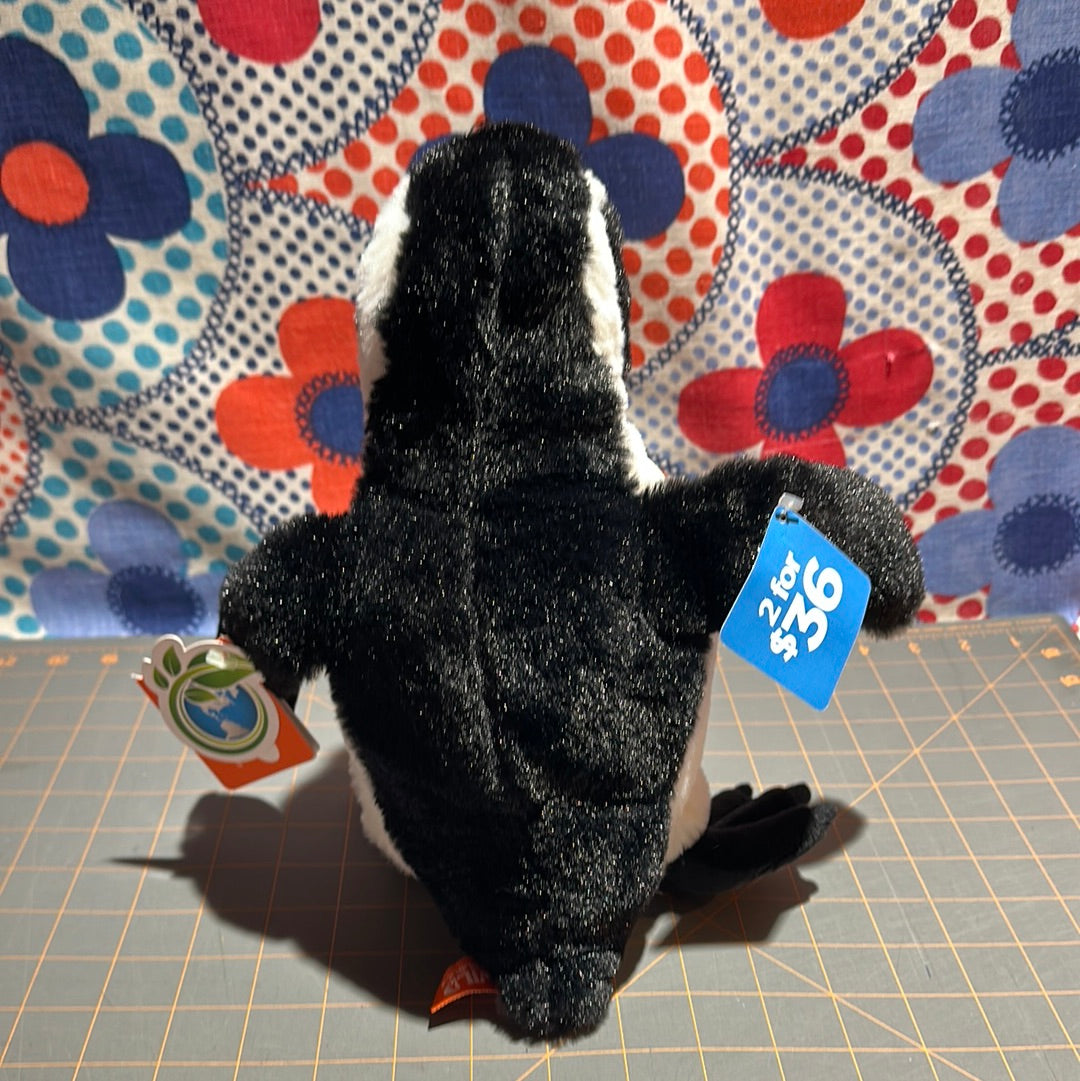 Wild Republic Cuddlekins Penguin, 11", with tags