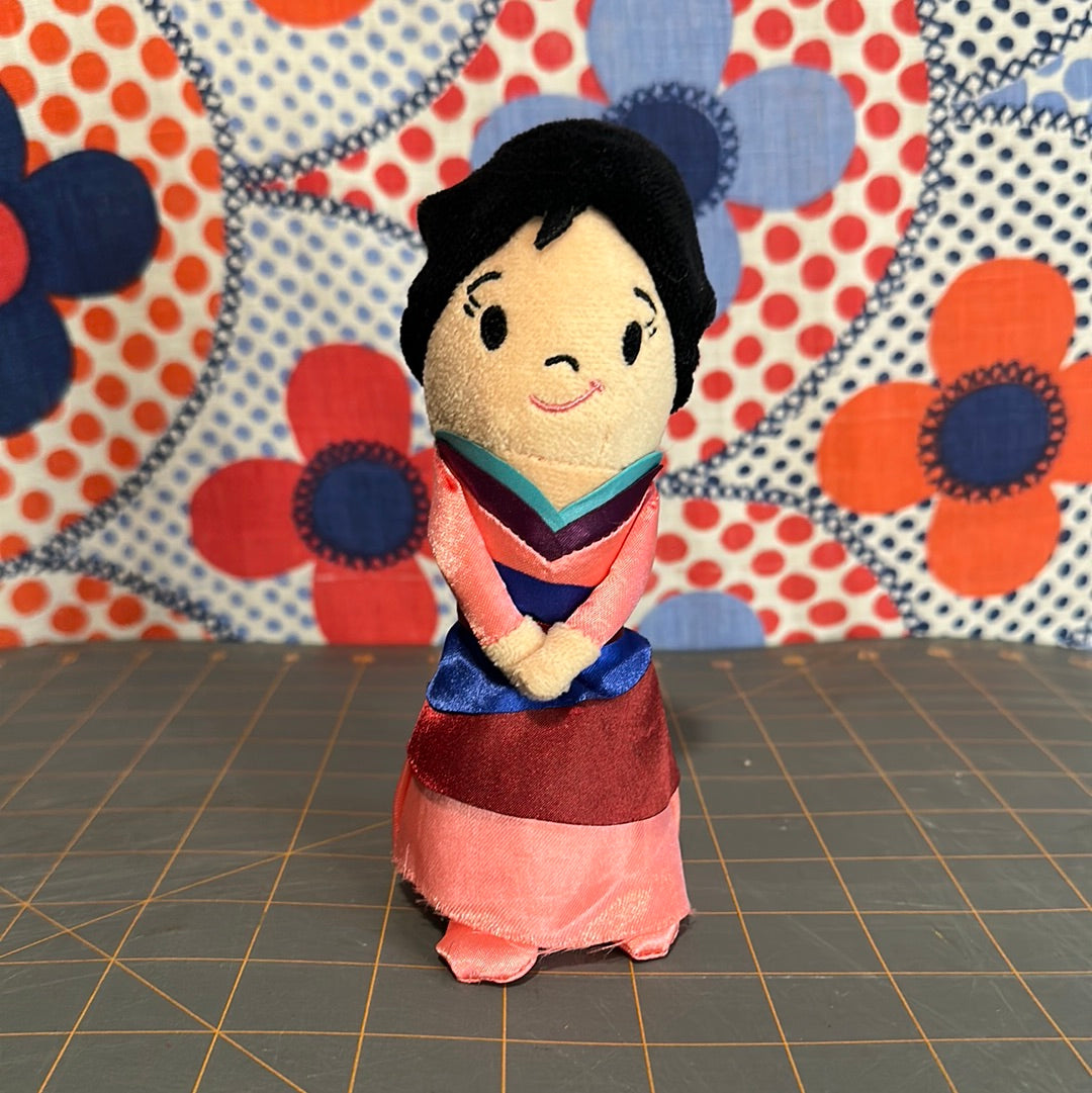 Disney Mulan Mini Plush Doll, Just Play Princess 6"