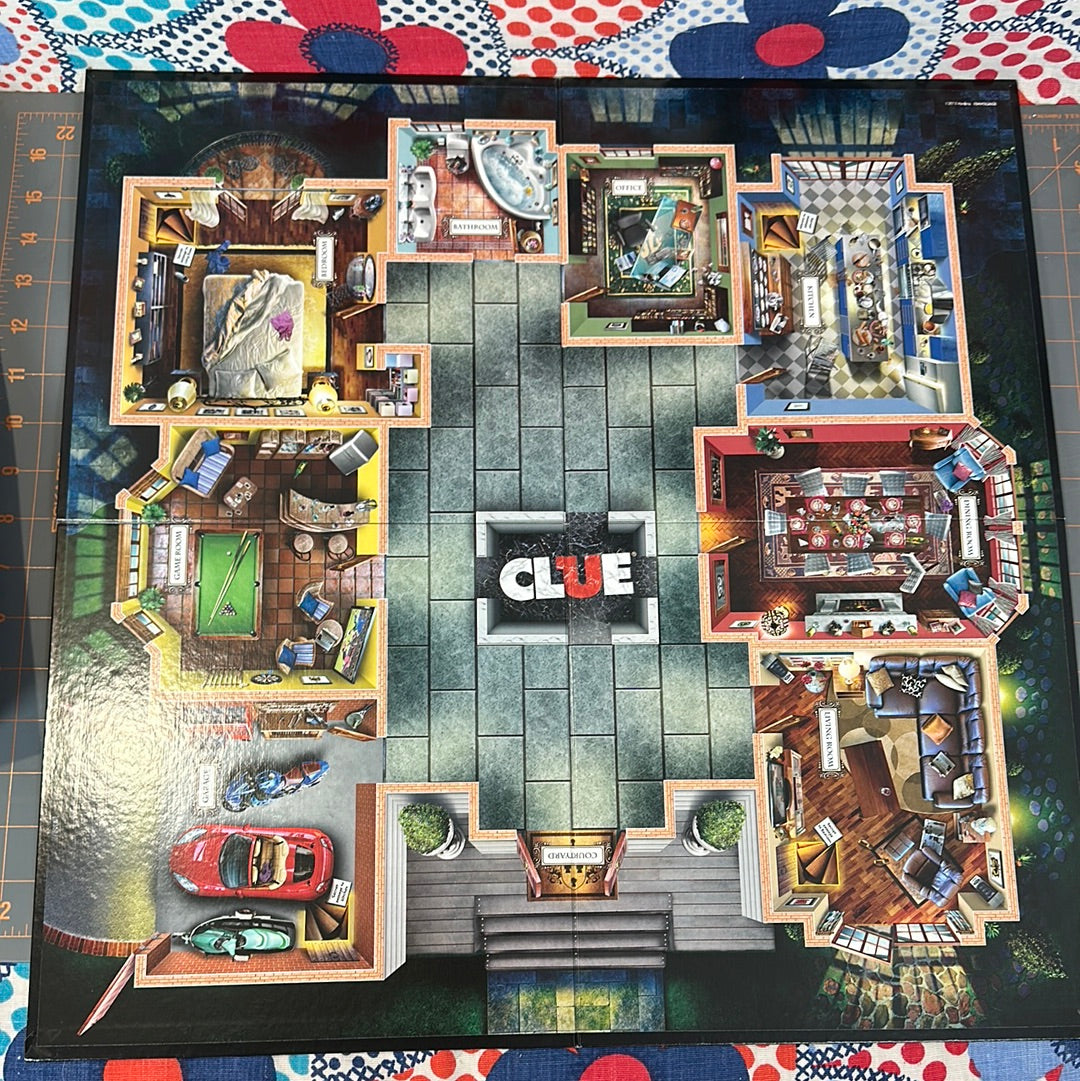 Clue: The Classic Mystery 2013 Edition Game Double Sided Board