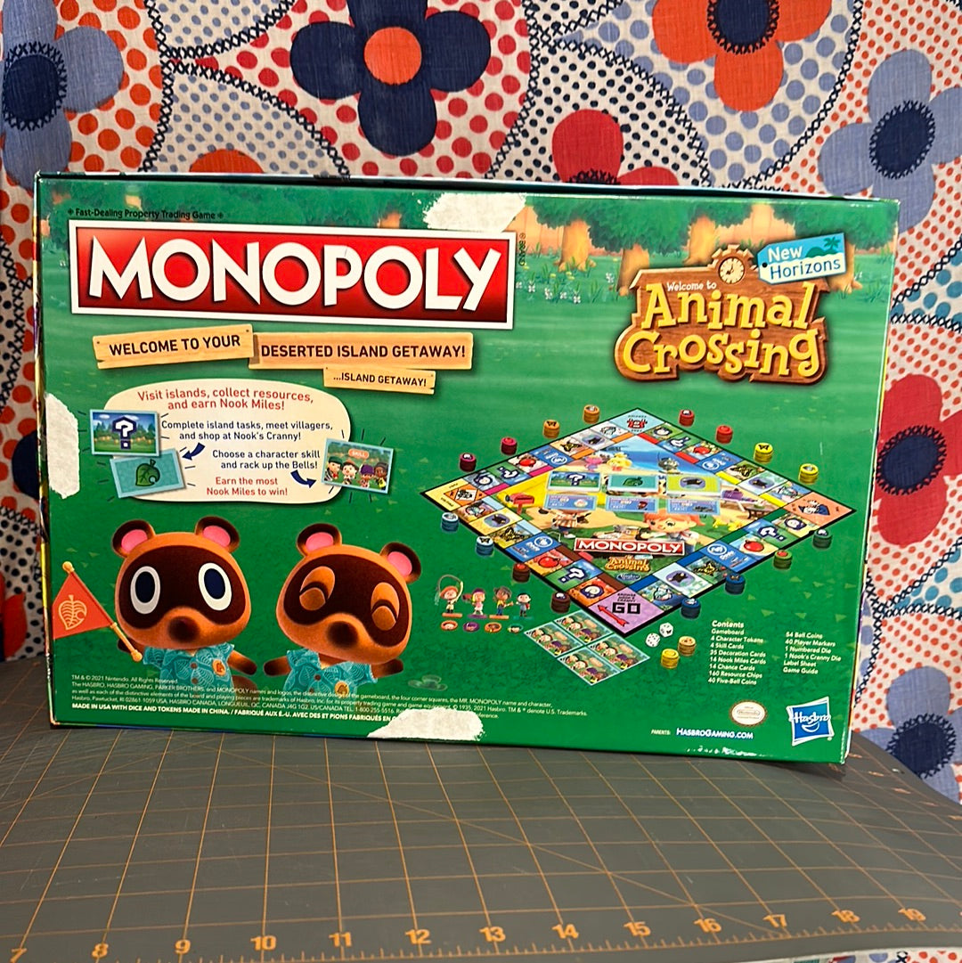 Monopoly Animal Crossing: New Horizons Edition Board Game