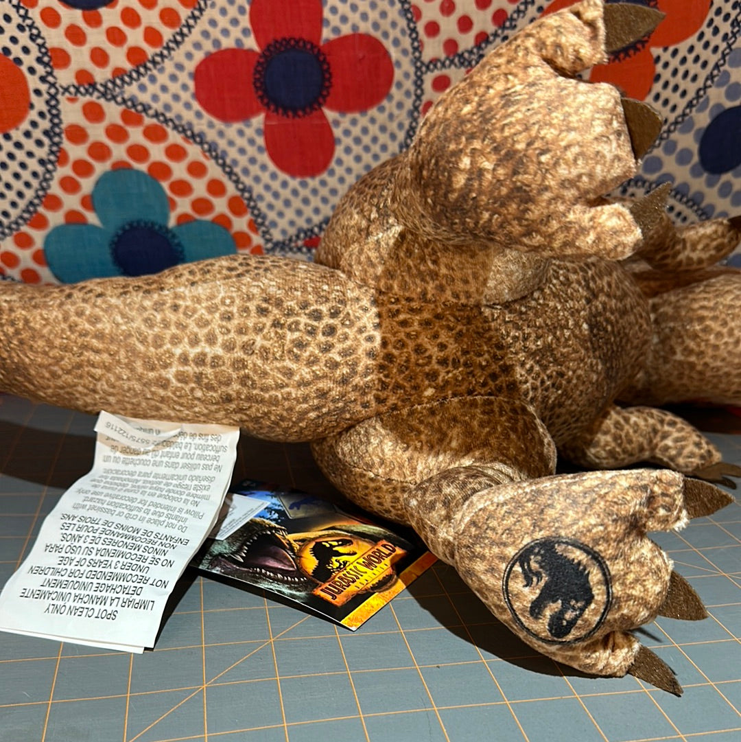 Jurassic World Dominion Raging T-Rex Pillow Plush, 18"