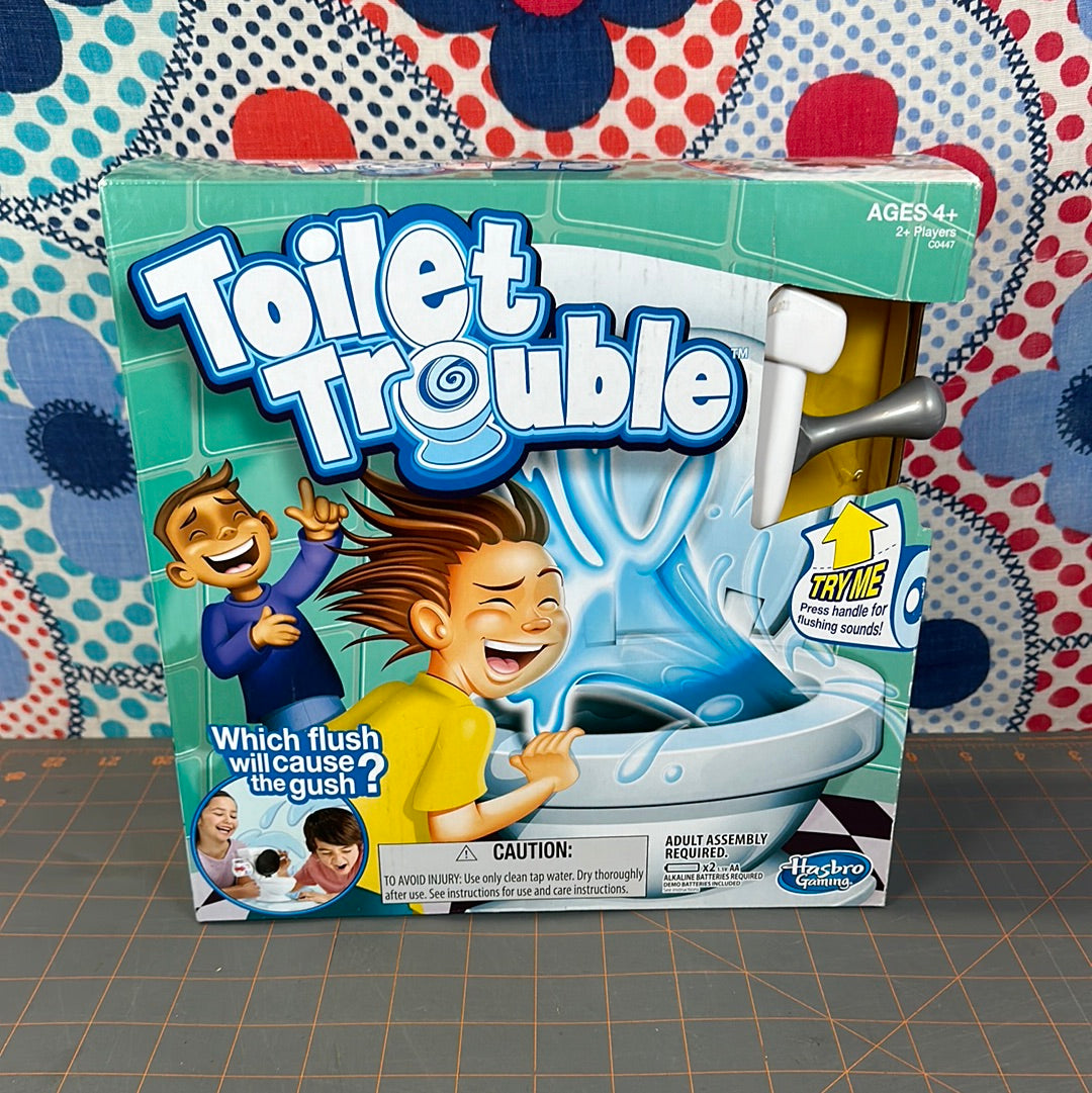 Hasbro Games Toilet Trouble Board Game, New