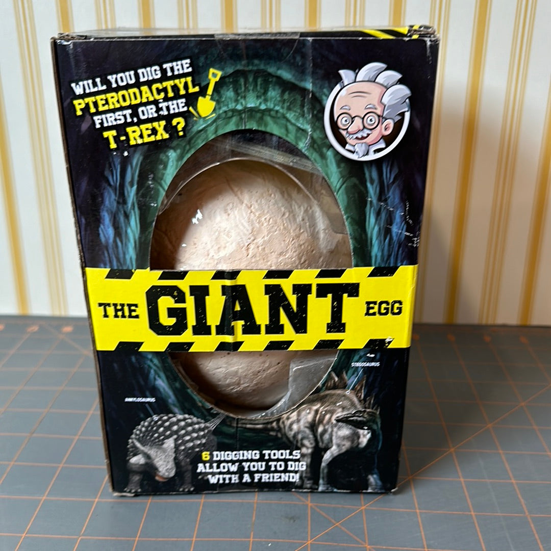 XXTOYS The Giant Egg, Dino Egg Dig Kit, New