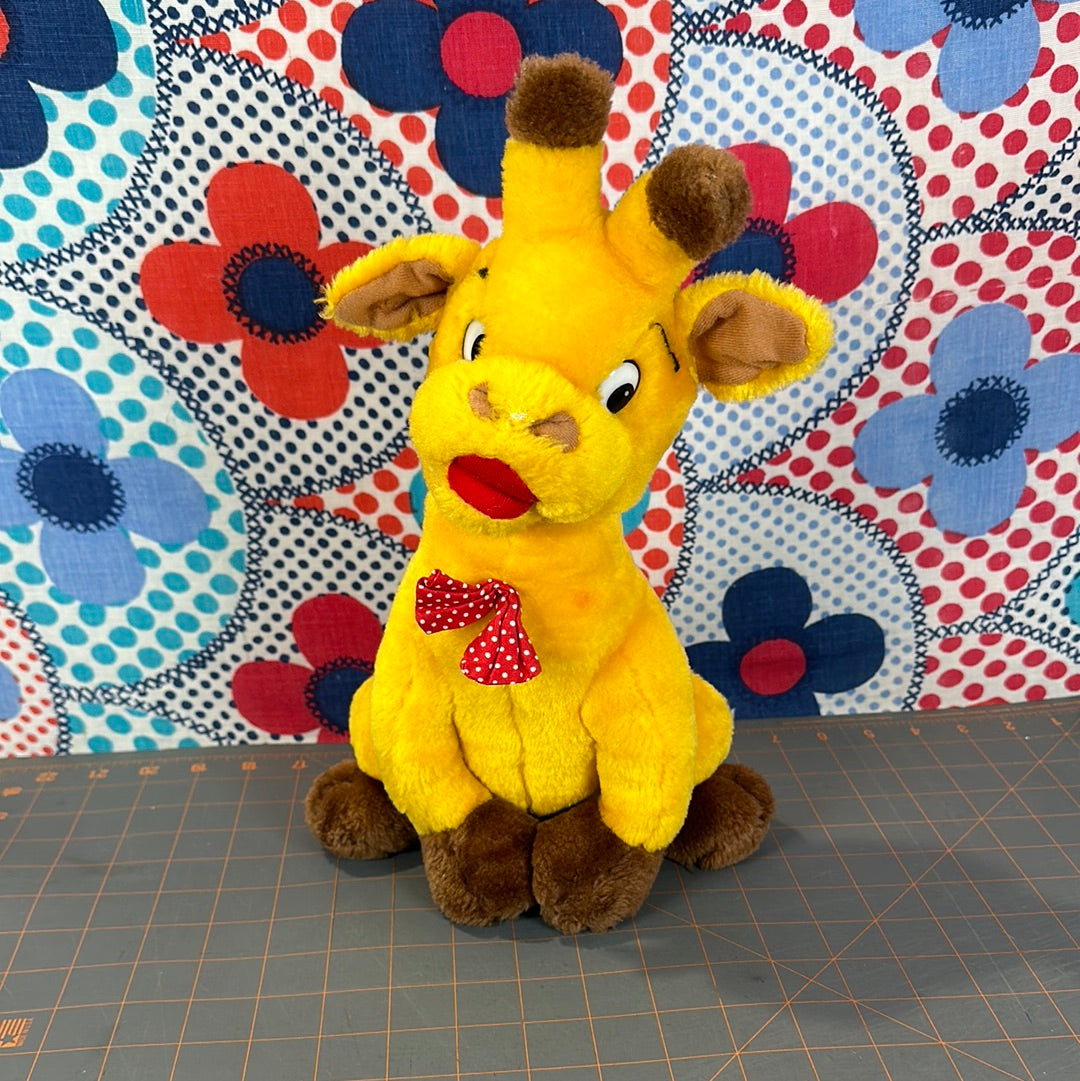 Vintage Shalom Toy Co Plush Giraffe – Underdog Toys, Inc.