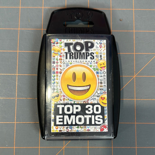 Top Trumps - Top 30 Emotis Card Game