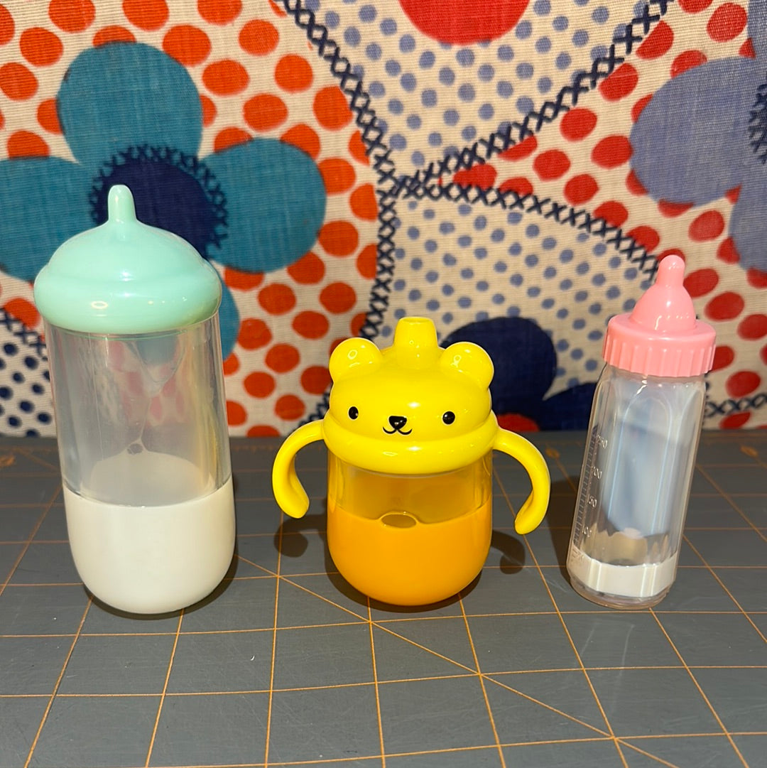 Perfectly Cute Magic Sippy Cup Set and Extra Bottle