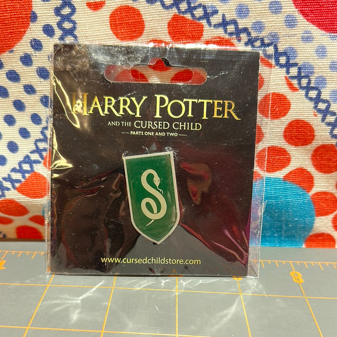 Harry Potter and the Cursed Child Enamel Pin, Slytherin, 1.25"