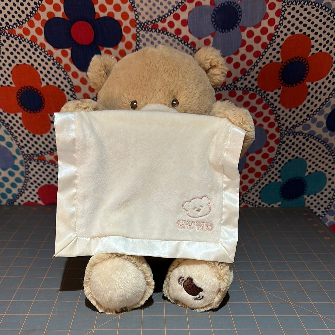 GUND Animated Peek a Boo Bear Stuffed Plush, 14"h