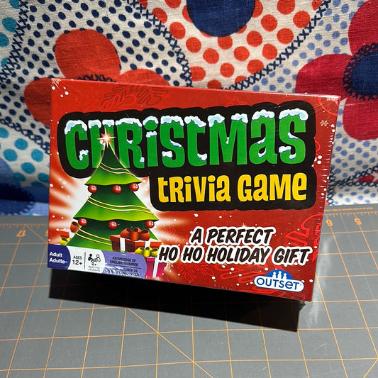 Christmas Trivia Game, Outset, New