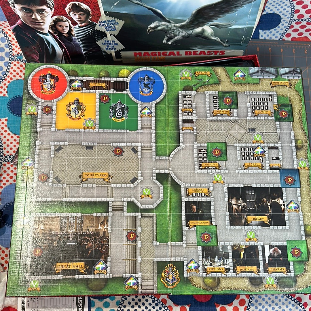 Harry Potter MAGICAL BEASTS Board Game 2016