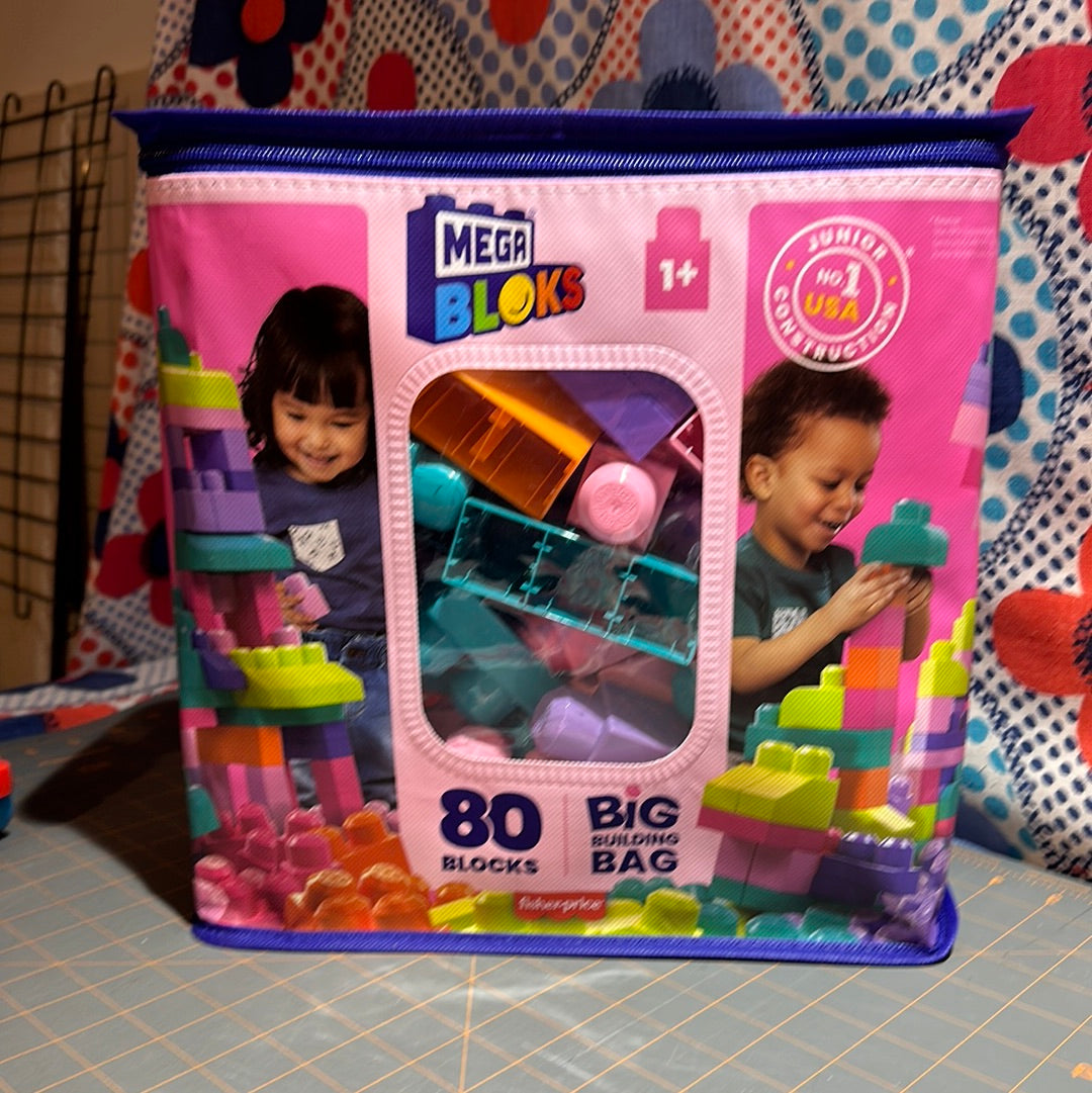 Mega Bloks Fisher-Price Toy Blocks -80 Pieces