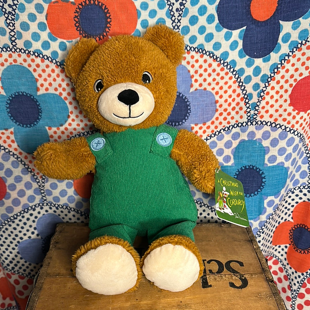 Kohl's Cares Christmas Wish For Corduroy Bear Plush 14" Tall