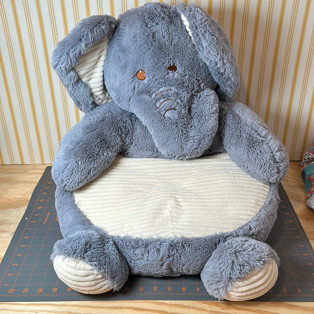 Kelly Toys Plush Elephant Cushion Seat, 18"dia