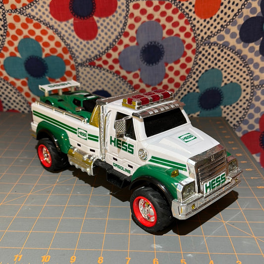 2011 Hess Toy Truck with Racing Car