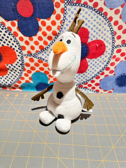 Ty Sparkle Olaf, Disney Frozen Beanie Babies, 8"