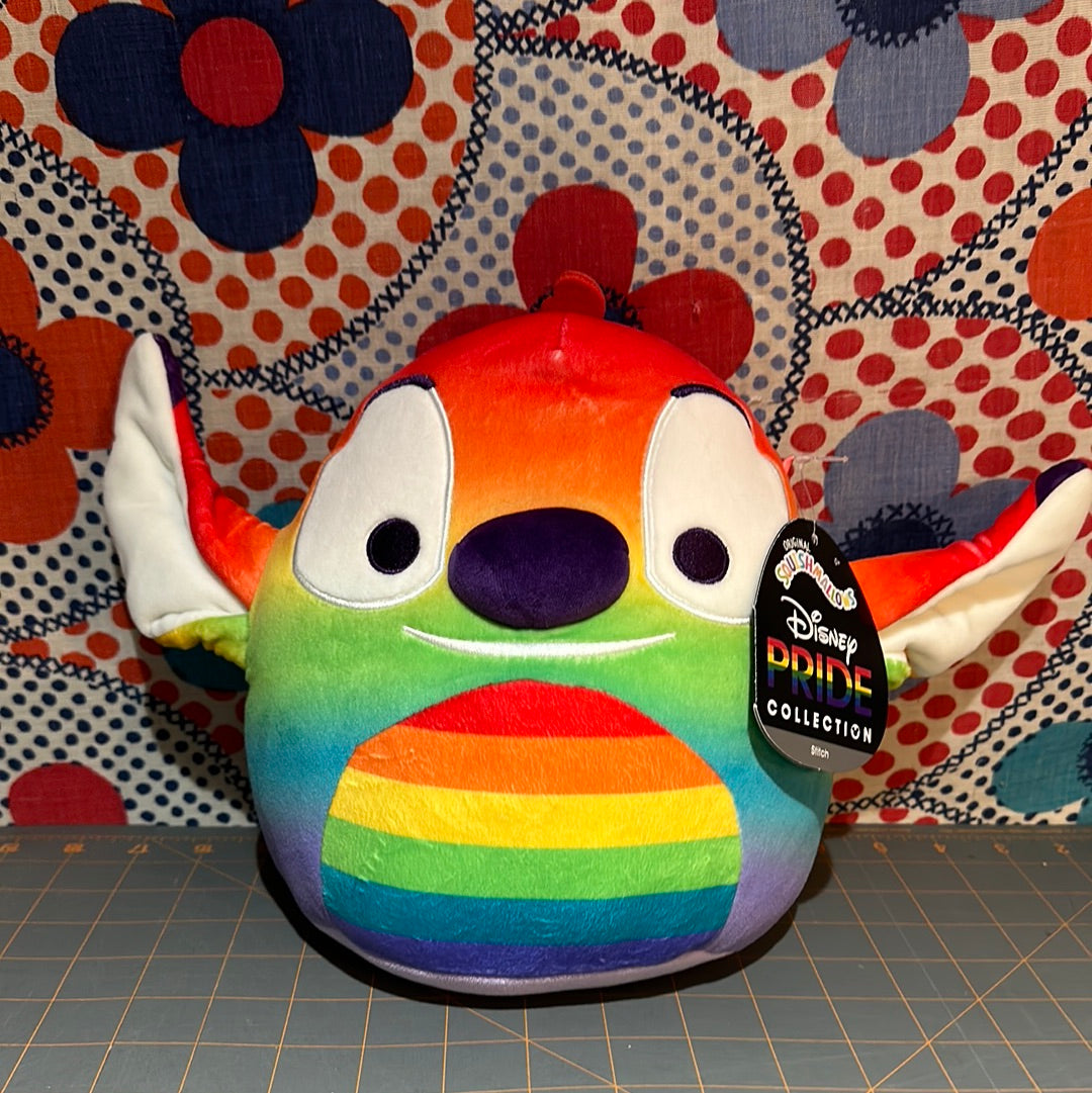 Squishmallow Disney Pride Collection STITCH, 8”, with tags