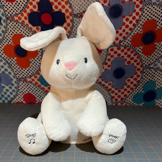 Gund Baby Flora 12in The Bunny Animated Stuffed Animal Toy