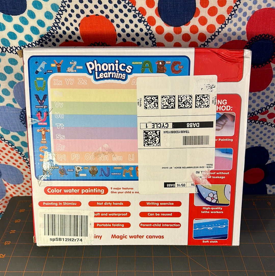 Phonics Learning Aqua Magic Mat