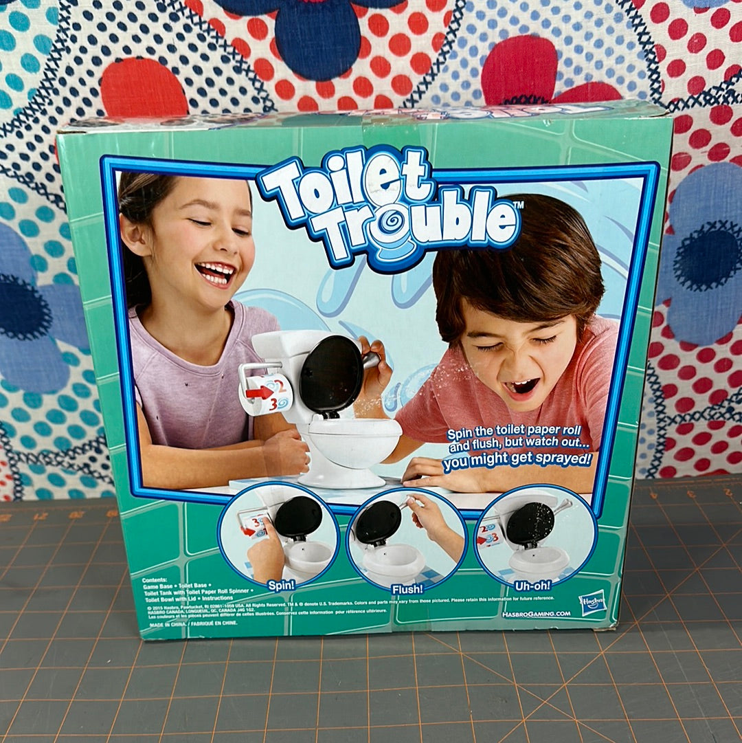 Hasbro Games Toilet Trouble Board Game, New