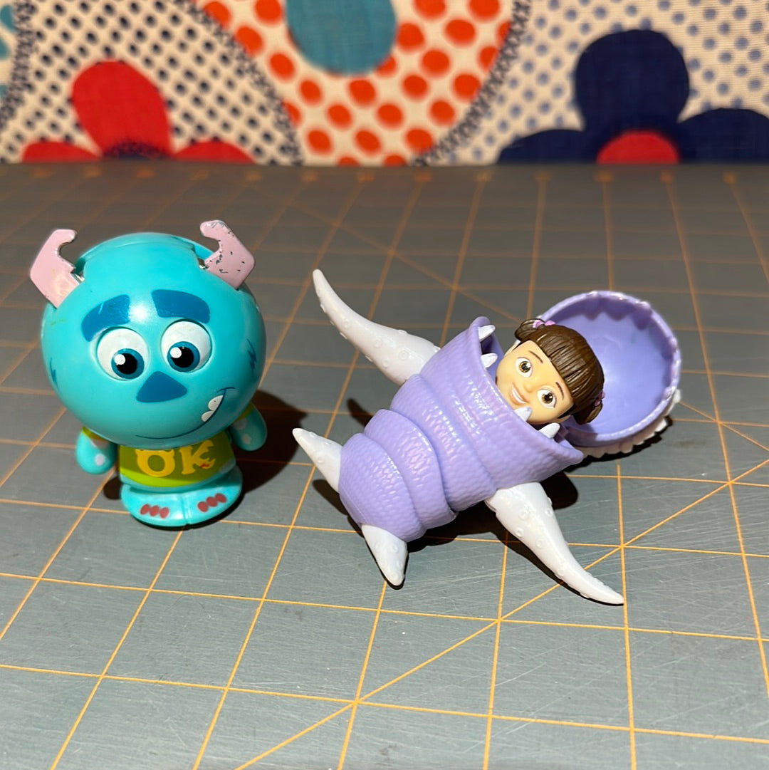 (9) Disney Pixar Monsters Inc and University Figures