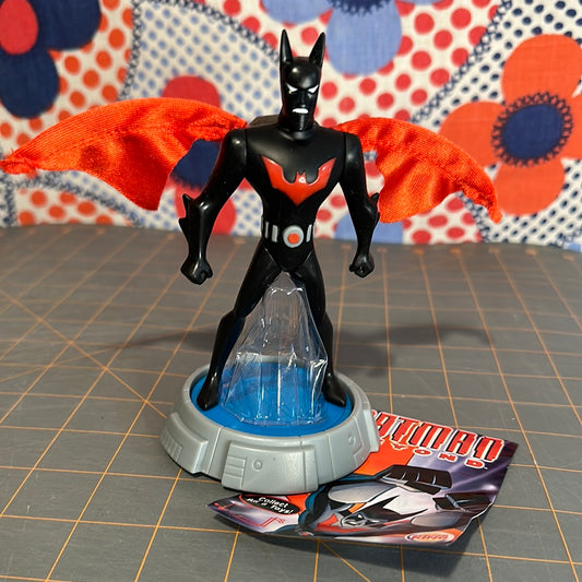 Burger King 2000 #7 Batman Beyond 6" Action Wing Rotating Base Red Cape