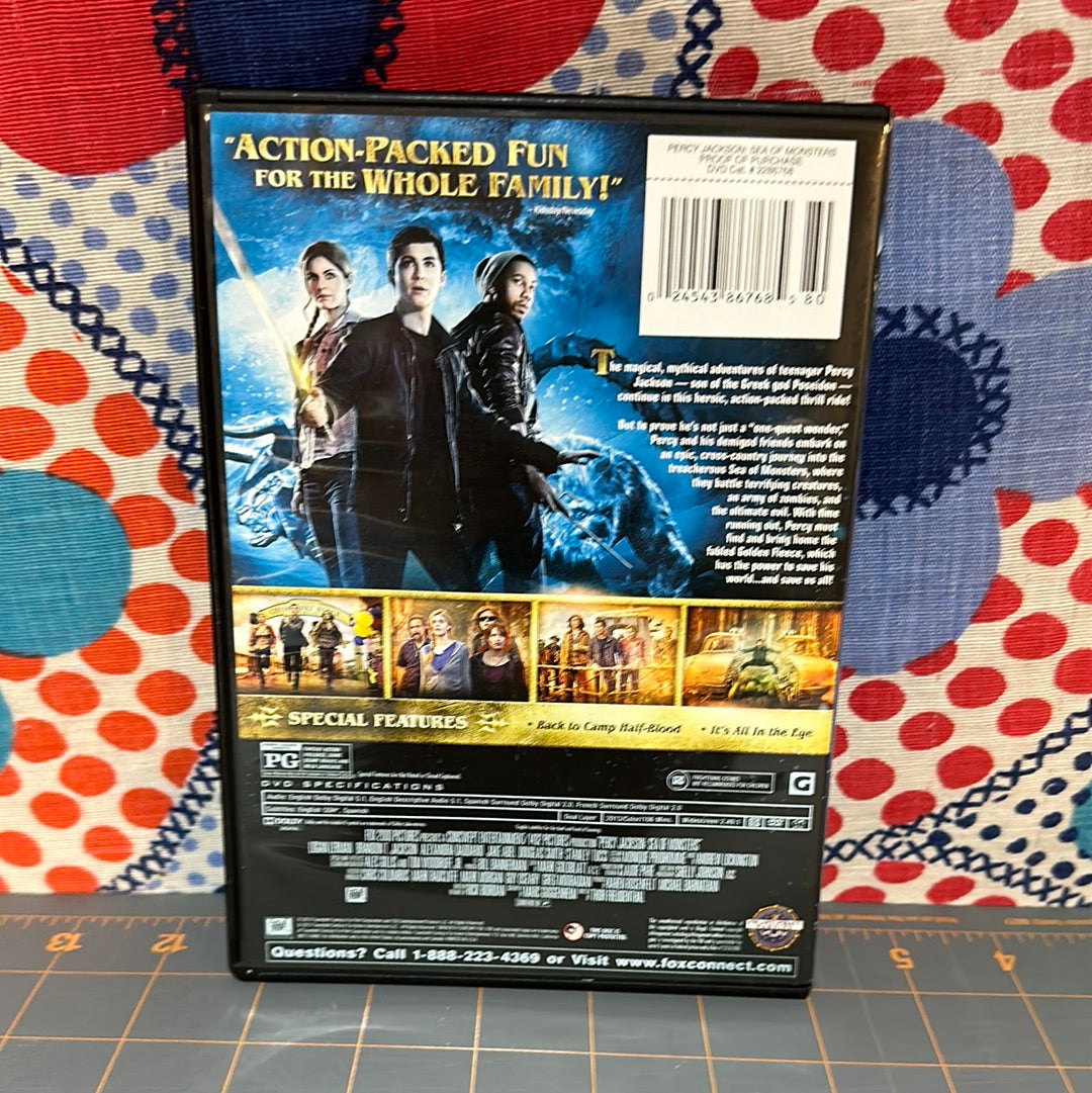 Percy Jackson Sea of Monsters, DVD