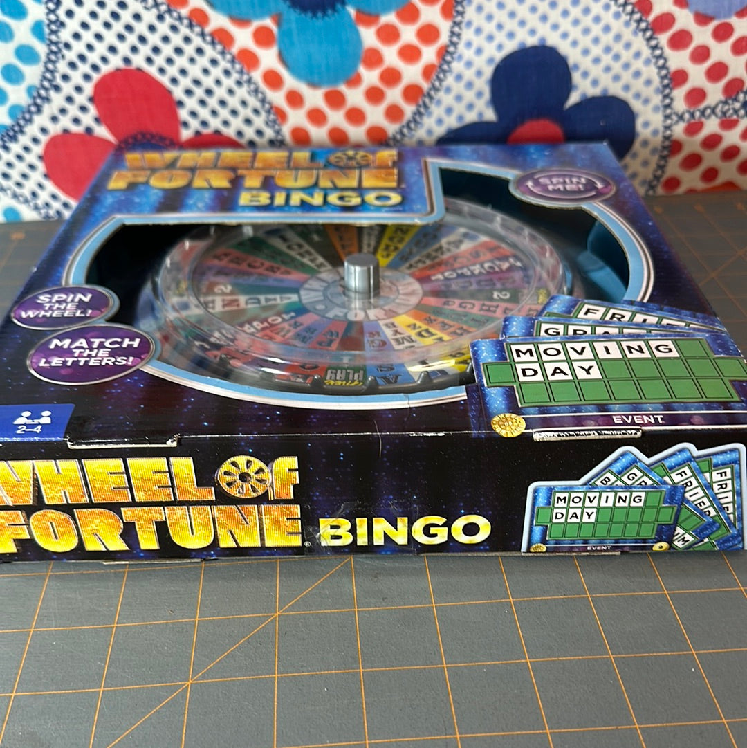 Wheel of Fortune Bingo Game, Mattel