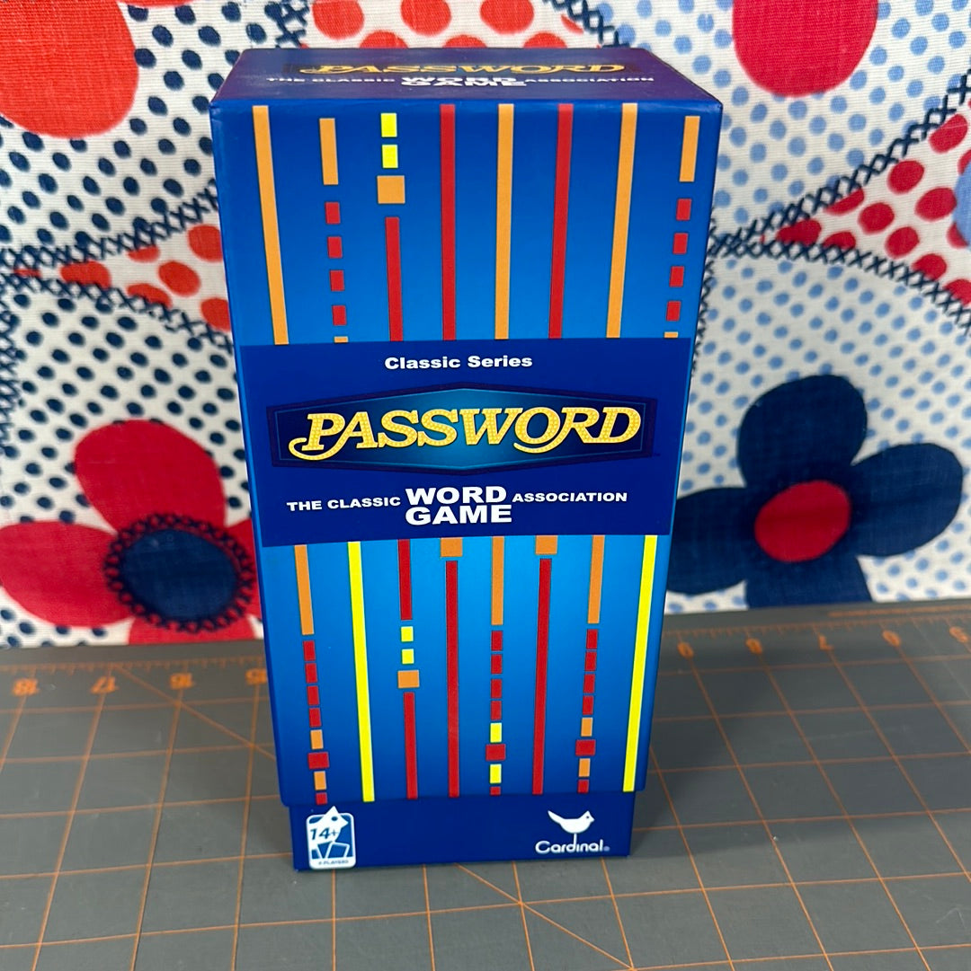 PASSWORD The Word Game Classic Series by Cardinal 2017