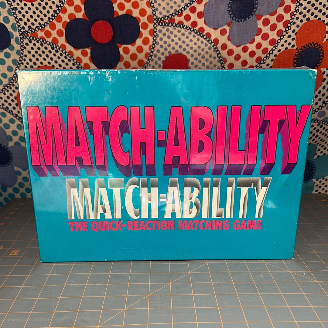 Match-Ability Board Game, Sealed