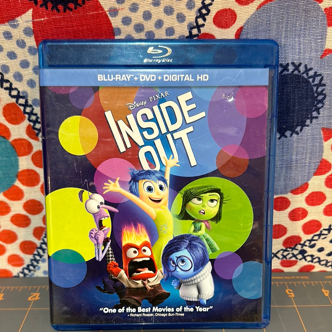 Inside Out, Blu-Ray & DVD