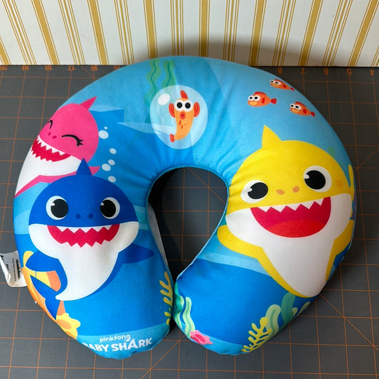 Pinkfong Baby Shark Travel Neck Pillow, Nickelodeon