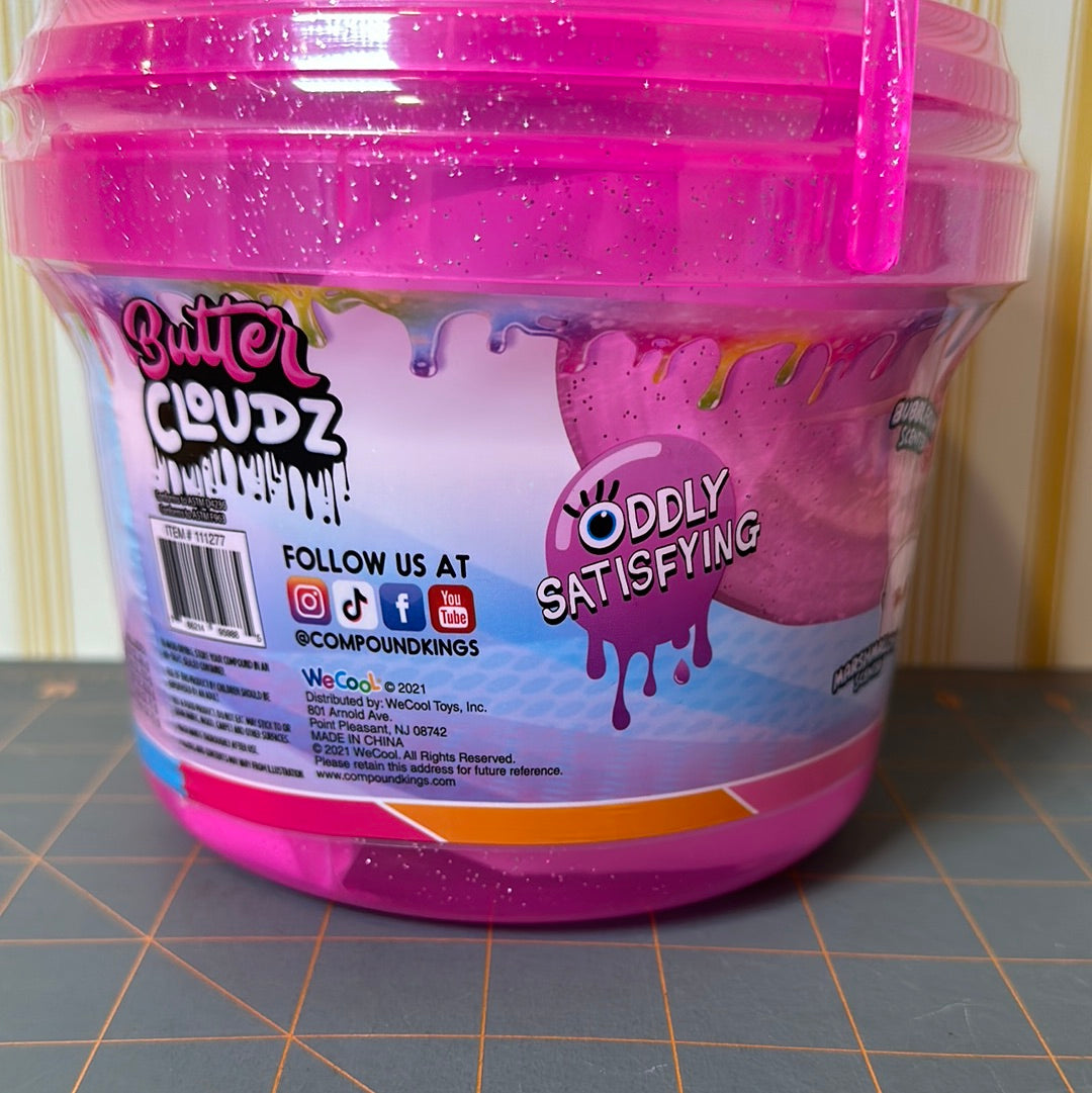 Compound Kings Butter Cloudz Slime Kit - 4 Color, New