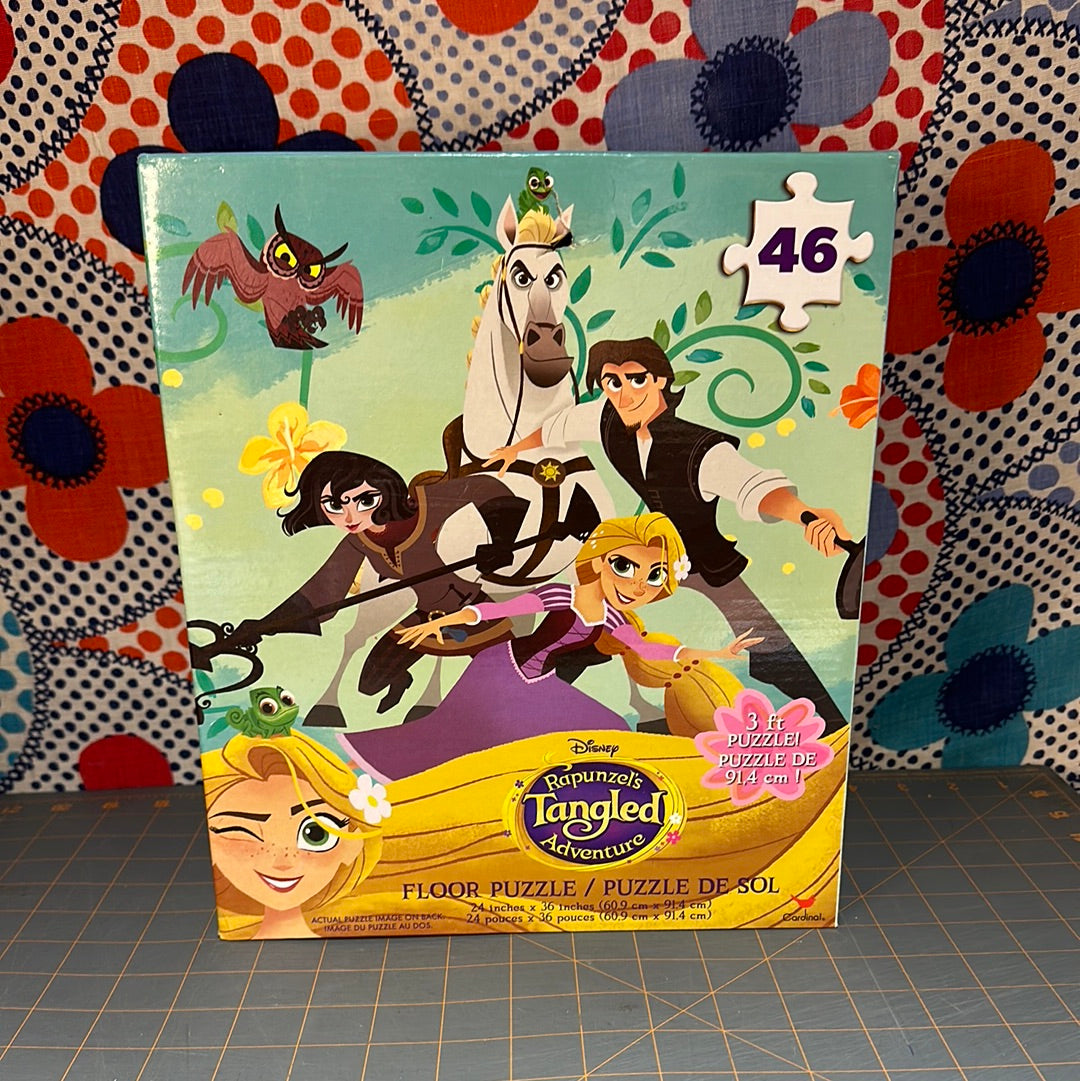 Disney Rapunzel's Tangled Adventure Floor Puzzle, 46pc, Complete