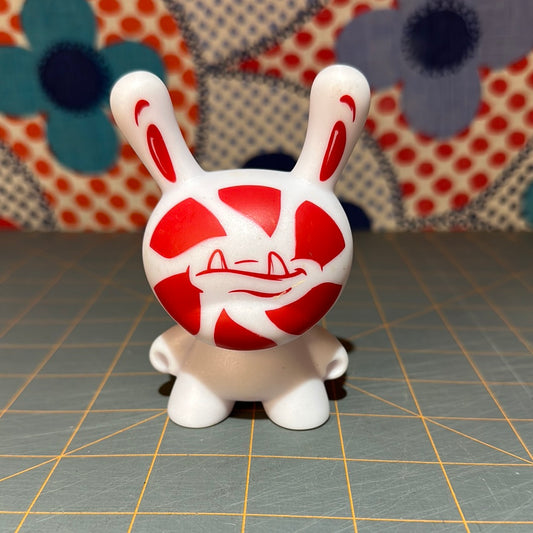 Kidrobot Dunny 2020 Sonic Wacky Pack series, Peppermint, 4"