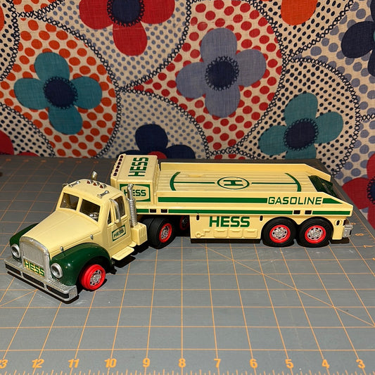 2002 Hess Truck, Works, Damage and missing tires