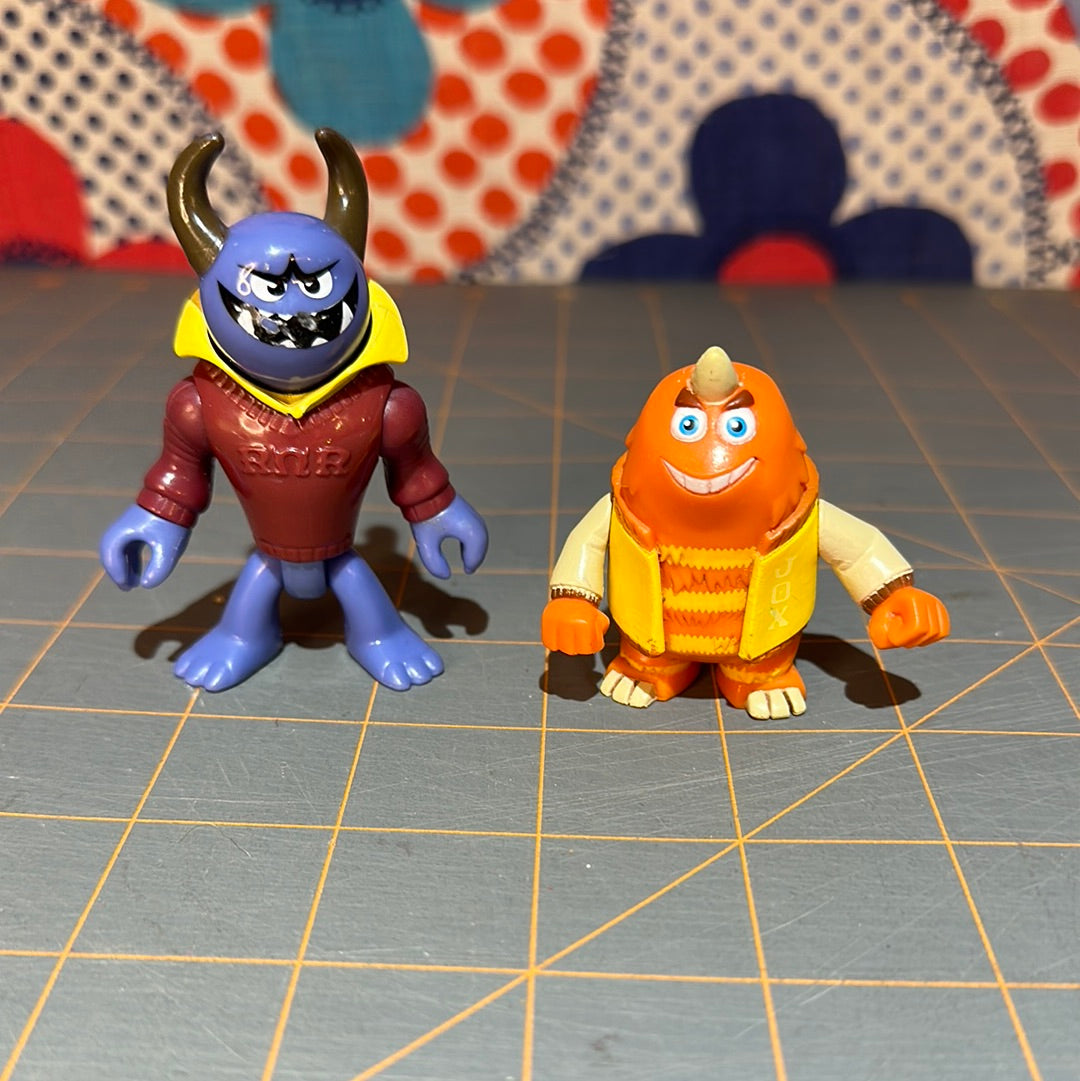 (9) Disney Pixar Monsters Inc and University Figures