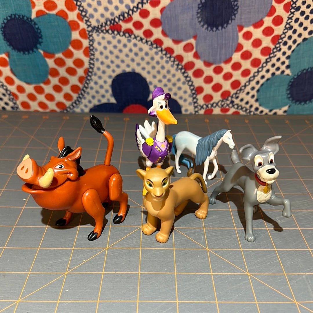 Lot of (5) Disney Toys and Action Figures