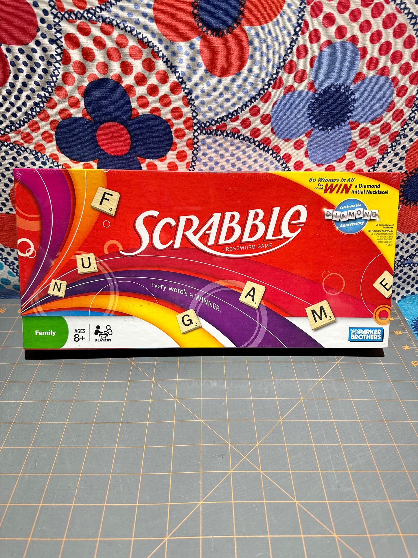 Scrabble Board Game, 2008, Hasbro, New