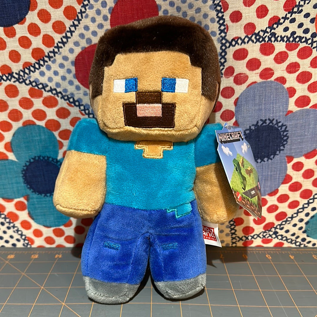 Minecraft STEVE Plush Toy, 9", with tags