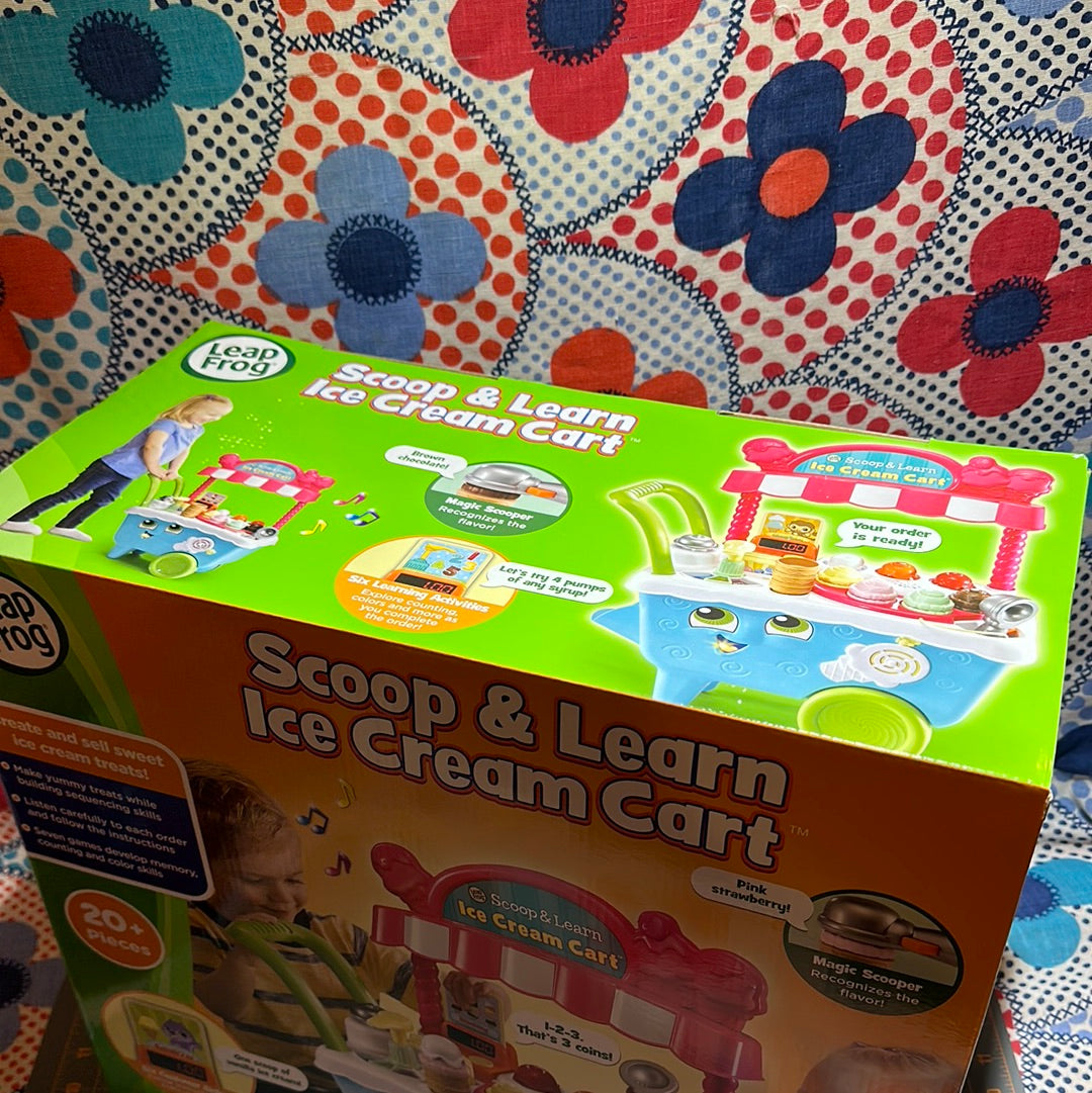 Leap Frog Scoop & Learn Ice Cream Cart, New