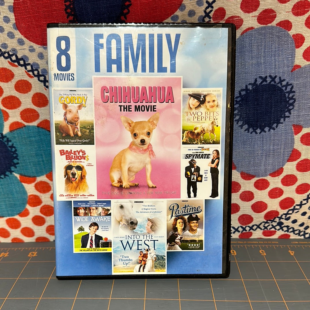 8 Family Movies, DVD