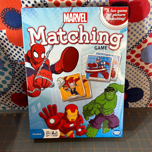 Marvel Matching Game, Complete