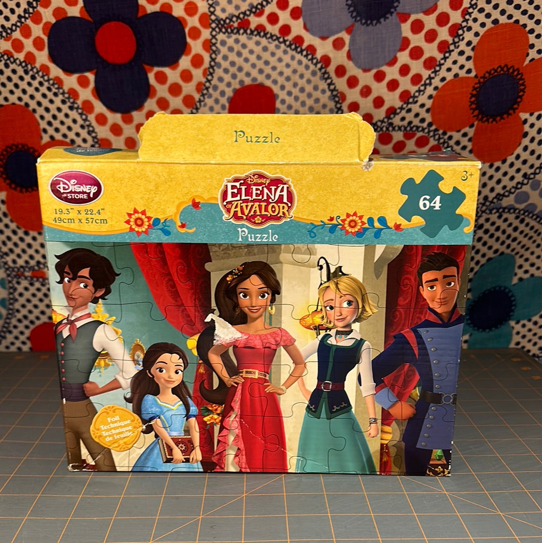 Disney Elena of Avalor Puzzle, 64 pc, Complete